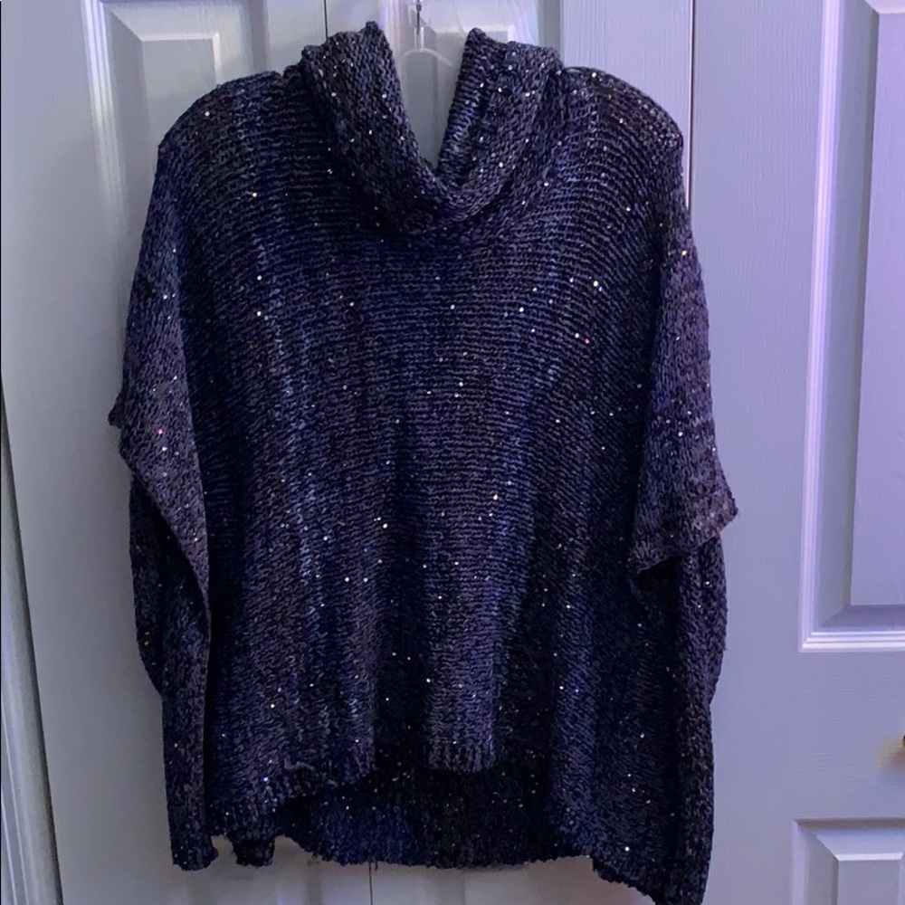 Glitter holiday sweater